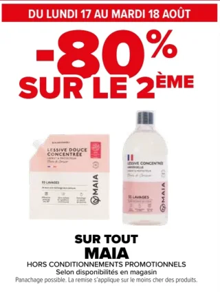 Lessive douce concentrée Maia