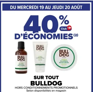 Produits de soin Bulldog