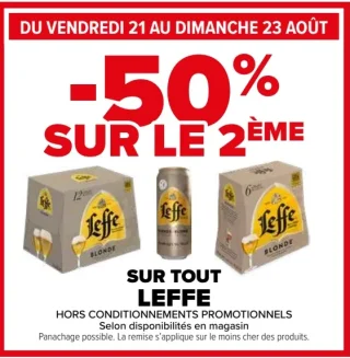 Bière Blonde Leffe