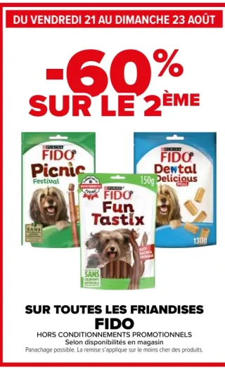Friandises pour chien Fido