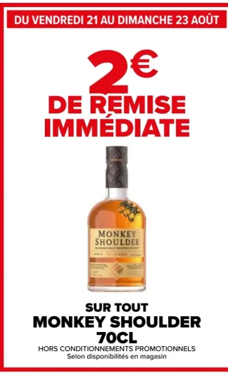 Whisky Monkey Shoulder 70cl