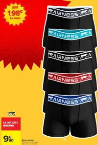 Boxers homme Airness