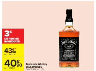Tennessee Whiskey JACK DANIEL'S