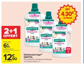 Désinfectant linge SANYTOL