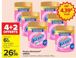 Poudre détachante Vanish