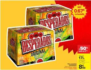 Bière aromatisée DESPERADOS Original