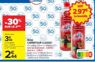 Sirop CARREFOUR CLASSIC!