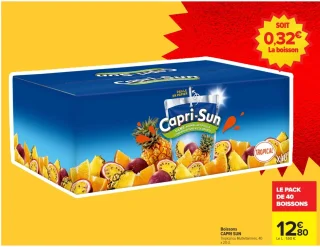 Boissons Capri Sun