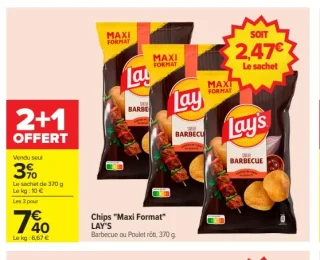 Chips "Maxi Format" LAY'S