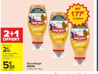 Sauce Burger AMORA