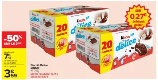 Biscuits Délice KINDER