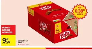 Barres Kit Kat NESTLÉ