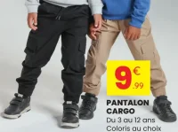 Pantalon cargo La Fabrique des Garçons