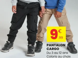 Pantalon cargo La Fabrique des Garçons