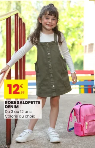 Robe salopette denim Lili M.