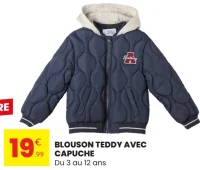 Blouson teddy avec capuche La Fabrique Des Garçons