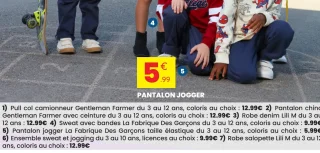 Pantalon jogger La Fabrique Des Garçons