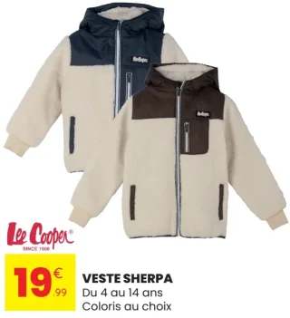 Veste Sherpa Lee Cooper