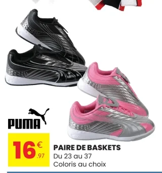 Paire de baskets Puma