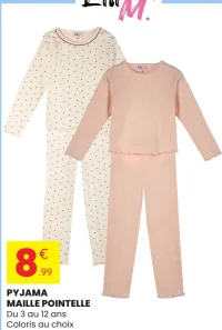 PYJAMA MAILLE POINTELLE Lili M.