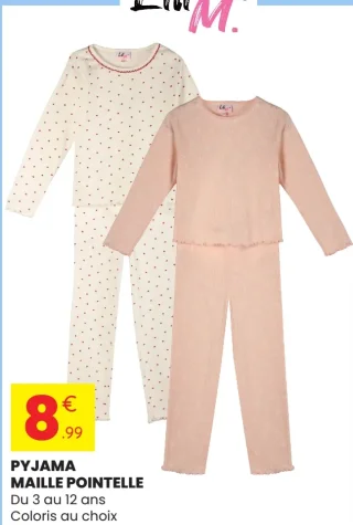 PYJAMA MAILLE POINTELLE Lili M.