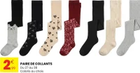 Paire de collants