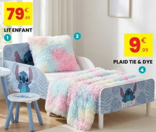 Lit enfant Disney Stitch 143 x 60 x 75 cm