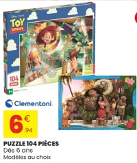 Puzzle 104 Pièces Clementoni