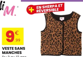 Lili M. Veste sans manches