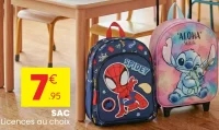 Sac Licences au choix
