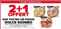 Toutes les pizzas Dolce Sodebo