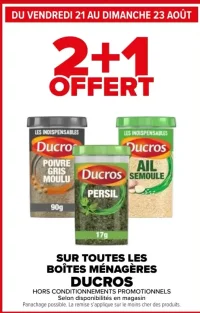 Boîtes ménagères Ducros