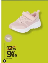 Baskets enfant ou adulte Tex