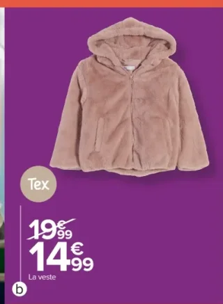 Veste fille Tex