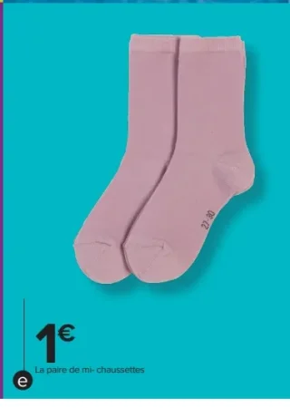 Mi-chaussettes enfant Tex
