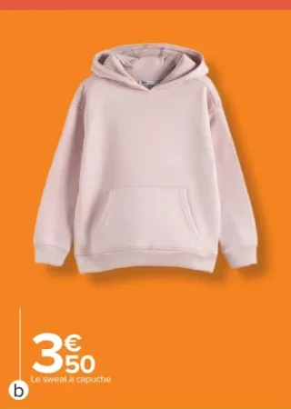 Sweat à capuche enfant Tex