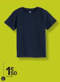 T-shirt marine enfant Tex