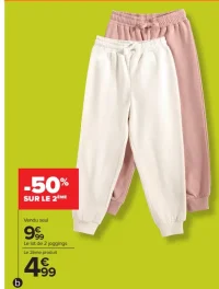 Lot de 2 joggings Tex