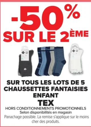 Tex Chaussettes Fantaisies Enfant