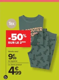 Tex Pyjama enfant
