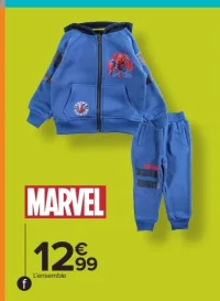 Ensemble garçon Marvel