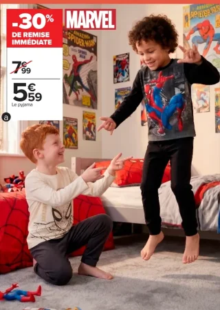 Pyjama garçon Marvel
