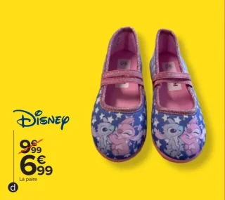 Pantoufles licence enfant Disney