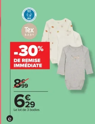 Bodies fantaisie manches longues Tex Baby