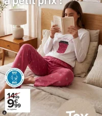 Pyjama femme Tex