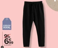 Pantalon jogger molleton homme Tex