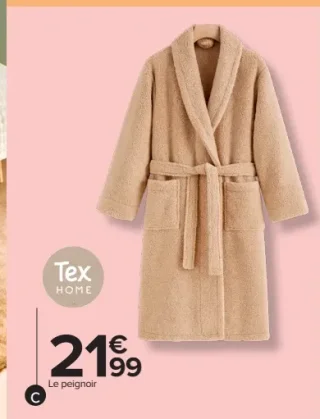 Peignoir Sherpa Tex Home