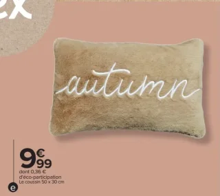 Coussin "Autumn" Tex
