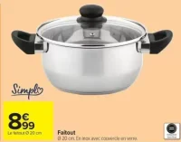 Faitout Simpl Ø 20 cm