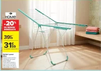Séchoir à poser 30 m Carrefour HOME